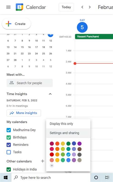How To Share Google Calender